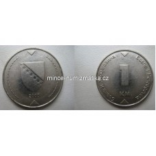 1 Konvertibilna Maraka 2000 - 1 Convertible Mark - millennium coin Bosna a Hercegovina